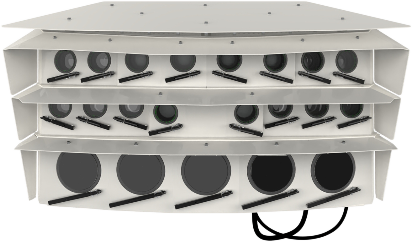 Logipix 328 MP 40° Dual-Vision Panorama Camera Features