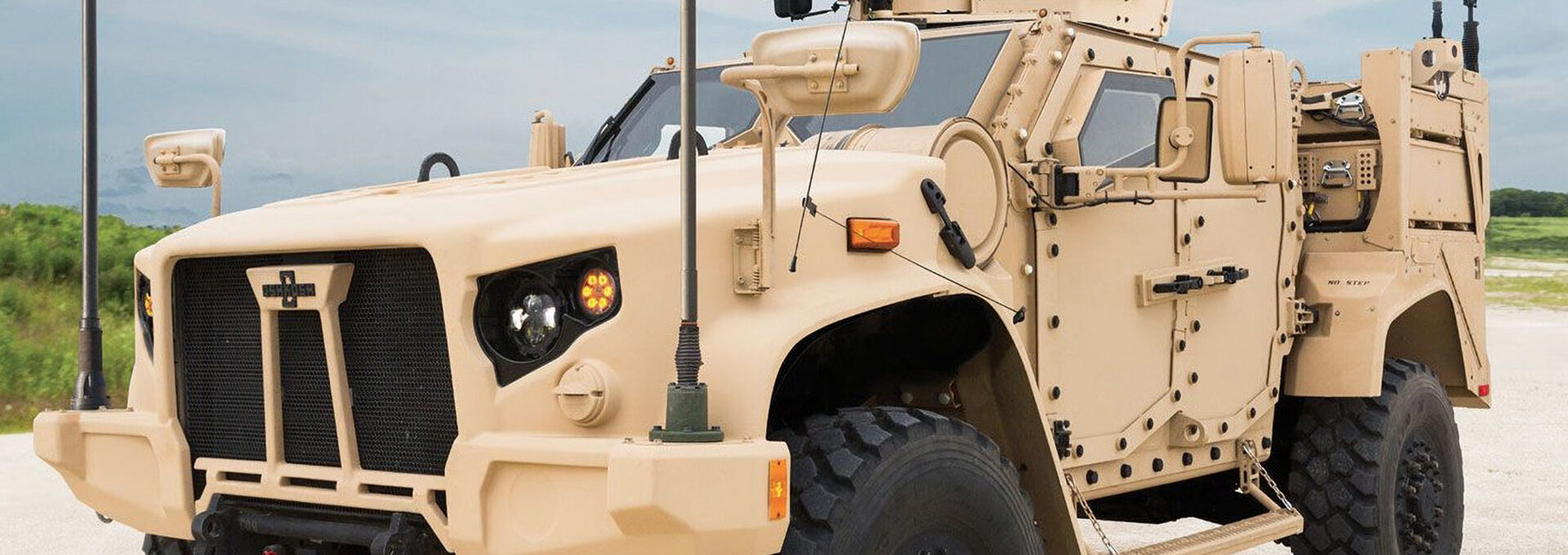 Logipix Driver Vision Enhancement System for Armored Vehicles